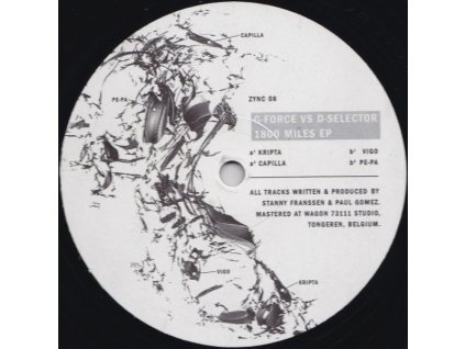 G-Force vs. D-Selector ‎– 1800 Miles EP