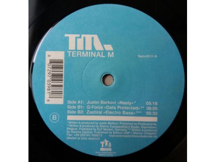Various ‎– Terminal M Label Compilation Vol. 1