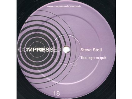 Steve Stoll ‎– Too Legit To Quit