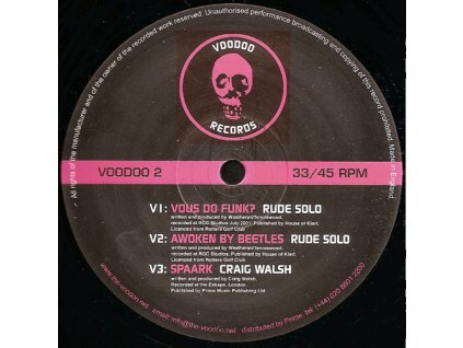 Rude Solo / Craig Walsh ‎– Voodoo 2