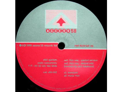 Access 58 ‎– Red District EP