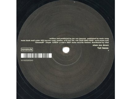 1st Bass ‎– Slam Me Down
