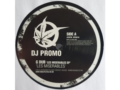 G Dub ‎– Les Miserables EP