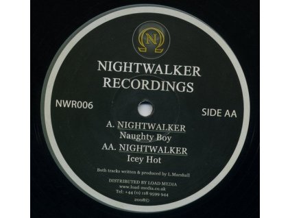 Nightwalker ‎– Naughty Boy/Icey Hot