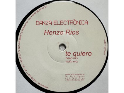 Henze Rios ‎– Te Quiero