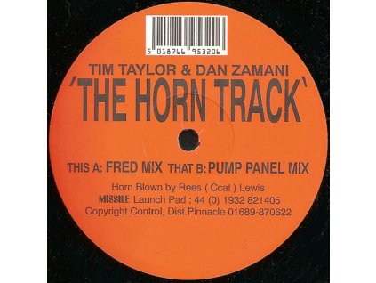 Tim Taylor & Dan Zamani ‎– The Horn Track