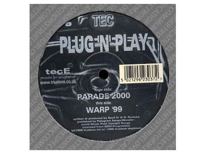 Plug 'N' Play ‎– Parade 2000 / Warp '99