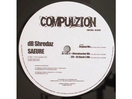 dB Shredaz ‎– Saeure