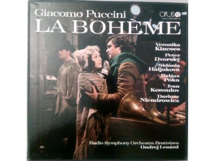 Giacomo Puccini - Radio Symphony Orchestra Bratislava, Ondrej Lenárd ‎– La Bohème