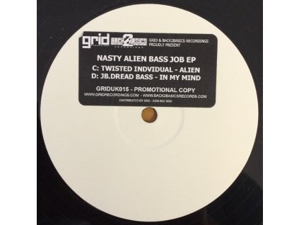 Various ‎– Nasty Alien Bass Job EP
