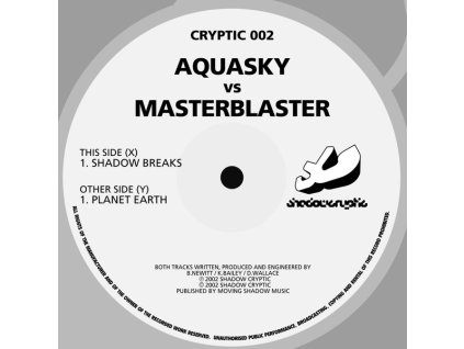 Aquasky vs. Masterblaster ‎– Shadow Breaks / Planet Earth