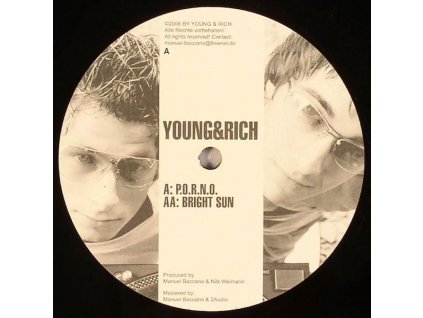 Young&Rich ‎– P.O.R.N.O. / Bright Sun