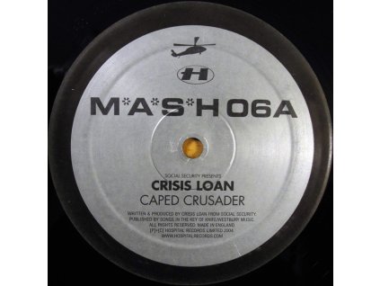 Crisis Loan ‎– Caped Crusader / Karachi Kops