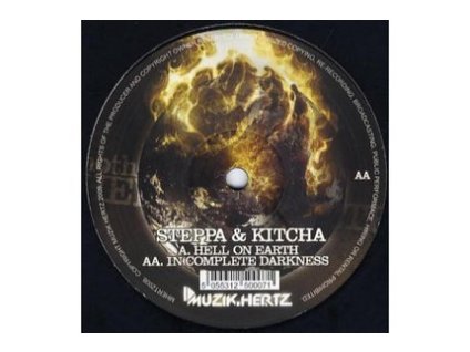 Steppa + Kitcha ‎– Hell On Earth / In Complete Darkness