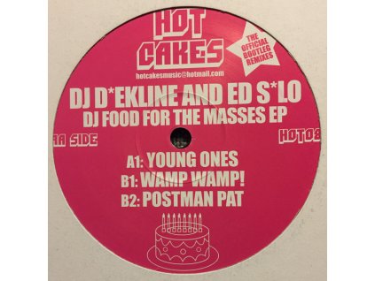 DJ D*ekline And Ed S*lo ‎– DJ Food For The Masses EP