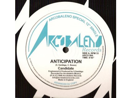 Candidate ‎– Anticipation