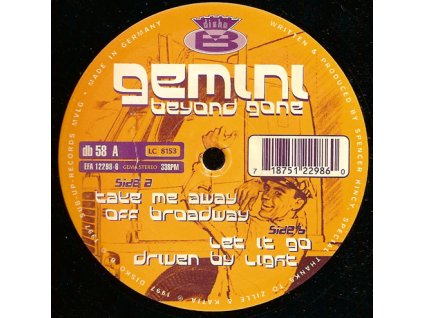 Gemini ‎– Beyond Gone