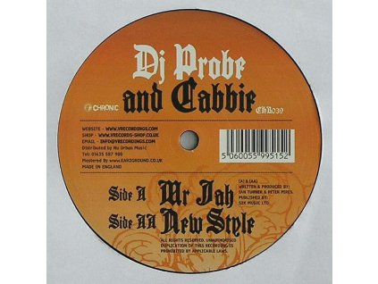 DJ Probe And Cabbie ‎– Mr Jah / New Style