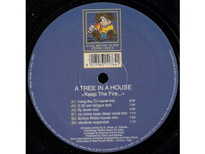 A Tree In A House ‎– Keep The Fire...