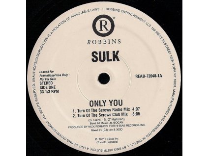 Sulk ‎– Only You