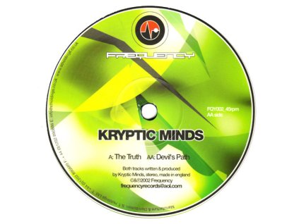 Kryptic Minds ‎– The Truth / Devil's Path