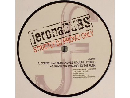 Coerse Feat. AndySkopes / Physics & Amaning ‎– Soulful Stereo / To The Funk
