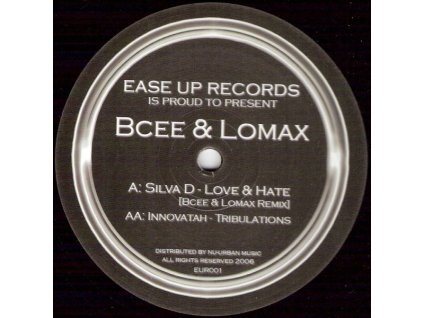 Silva D / Innovatah ‎– Love & Hate (BCee & Lomax Remix) / Tribulations