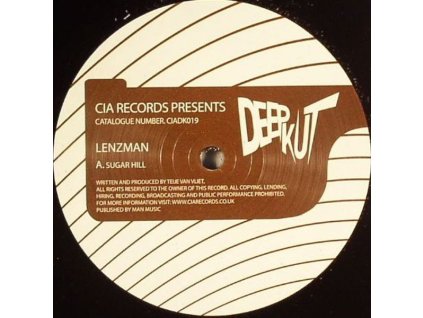 Lenzman ‎– Sugar Hill
