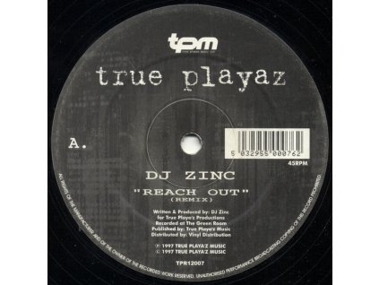 DJ Zinc – Reach Out (Remix) / Damn