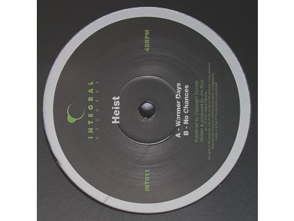 Heist ‎– Warmer Days / No Chances