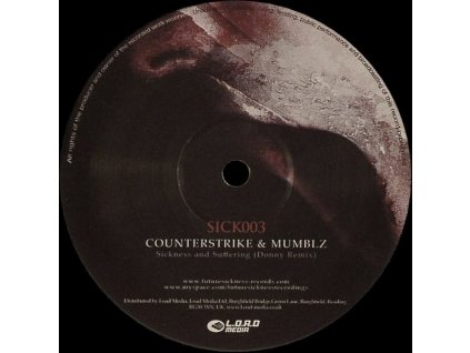 Counterstrike & Mumblz / Current Value ‎– Sickness & Suffering (Donny Remix) / Tektonic