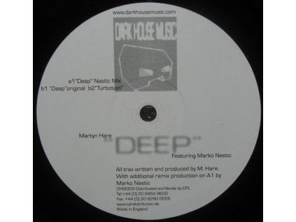 Martyn Hare & Marko Nastic ‎– Deep EP