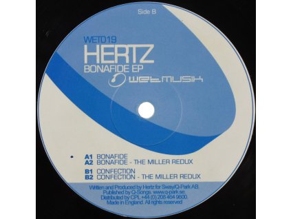 Hertz ‎– Bonafide EP