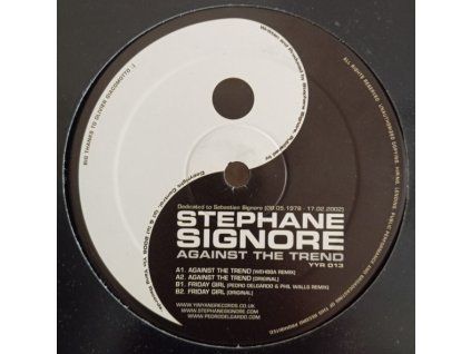 Stephane Signore ‎– Against The Trend