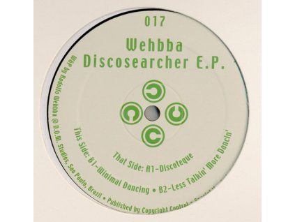 Wehbba – Discosearcher E.P.
