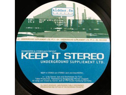 Stereojack & Doorkeeper Present Keep It Stereo – Underground Suppliement Ltd.