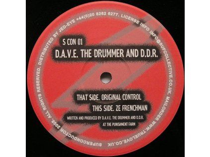 D.A.V.E. The Drummer & D.D.R. ‎– Original Control / Ze Frenchman