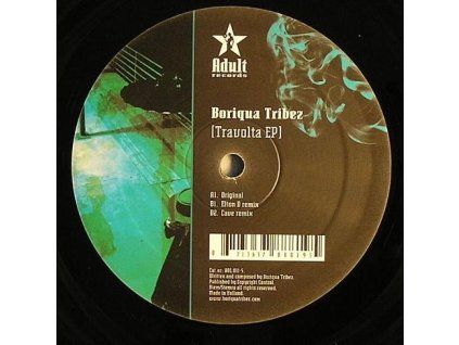 Boriqua Tribez ‎– Travolta EP