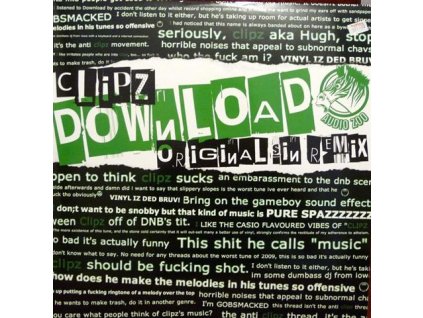 Clipz / Interface ‎– Download (Original Sin Remix) / Get Low