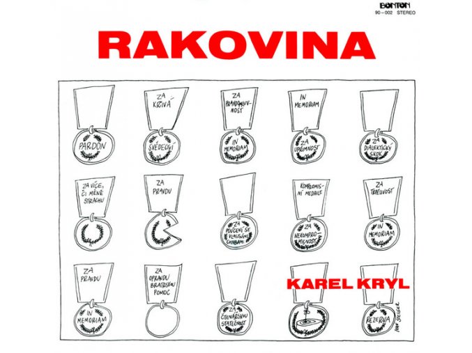 Karel Kryl ‎– Rakovina