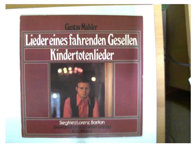 Mahler - Lieder eines fahrenden Gesellen - Kindertotenlieder, Siegfried Lorenz - Bariton, Gwandhausorchester Leipzig, Kurt Masur