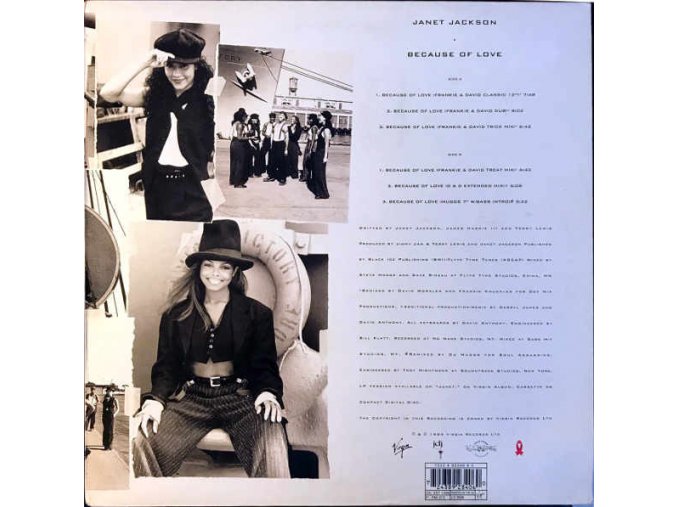 Janet Jackson ‎– Because Of Love