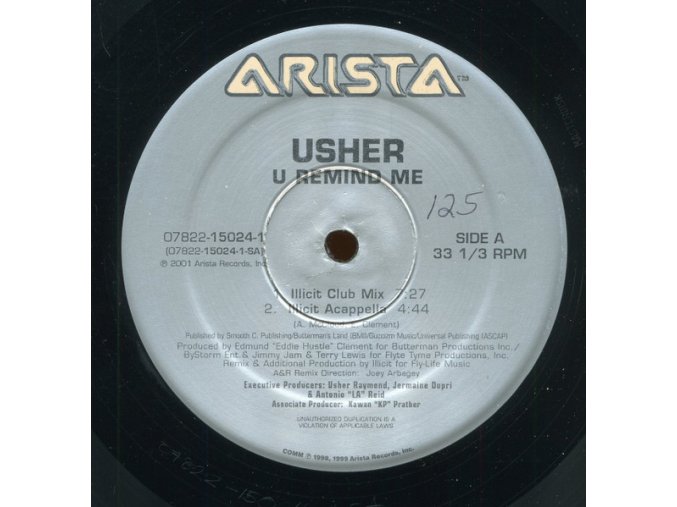 Usher ‎– U Remind Me