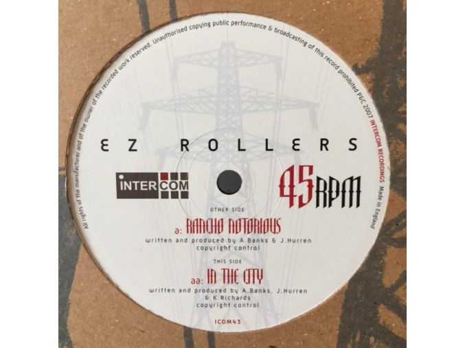 EZ Rollers ‎– Rancho Notorious / In The City