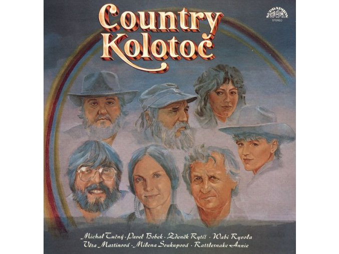 Michal Tučný - Pavel Bobek - Zdeněk Rytíř - Wabi Ryvola - Věra Martinová - Milena Soukupová - Rattlesnake Annie ‎– Country Kolotoč