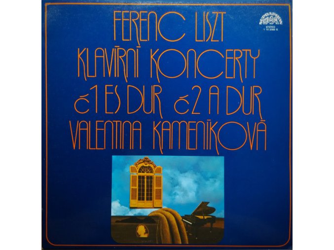 More Images Ferenc Liszt, Valentina Kameníková ‎– Klavírní Koncerty Č1 Es Dur Č2 A Dur