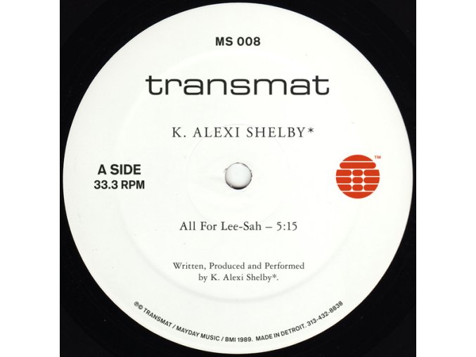 K. Alexi Shelby ‎– All For Lee-Sah