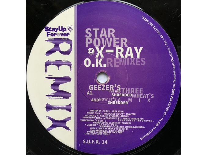 Star Power ‎– X-Ray O.K. (Remixes)