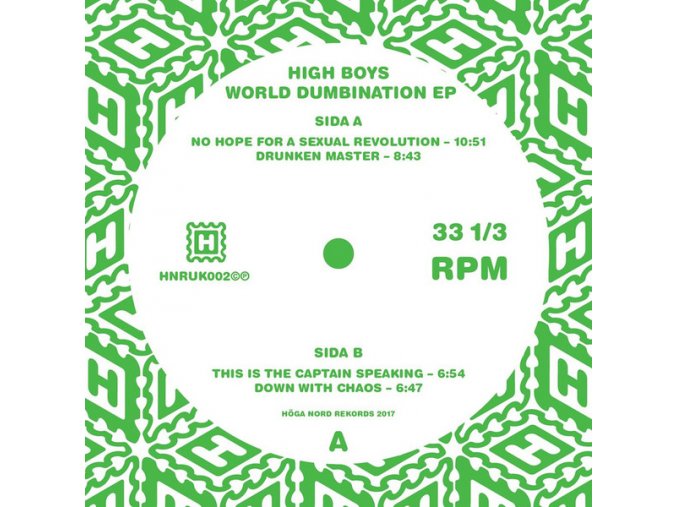 High Boys ‎– World Dumbination EP