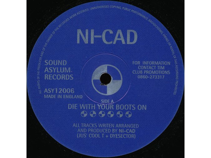Ni-Cad ‎– Die With Your Boots On